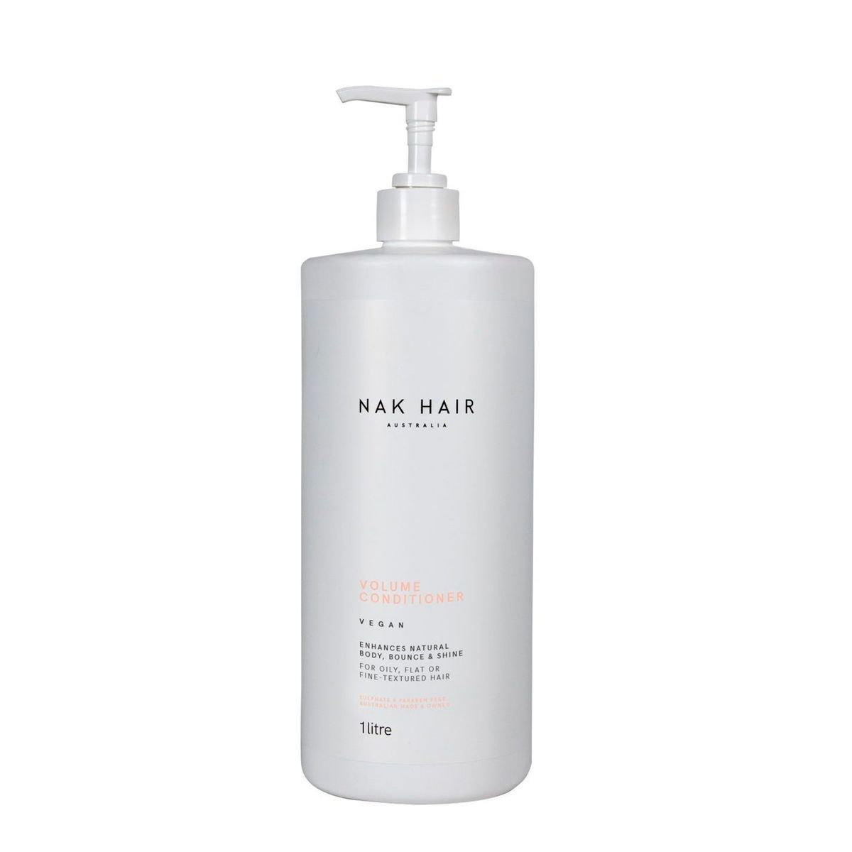 NAK HAIR AUSTRALIA - Acondicionador volume 1Lt Nak Hair Australia
