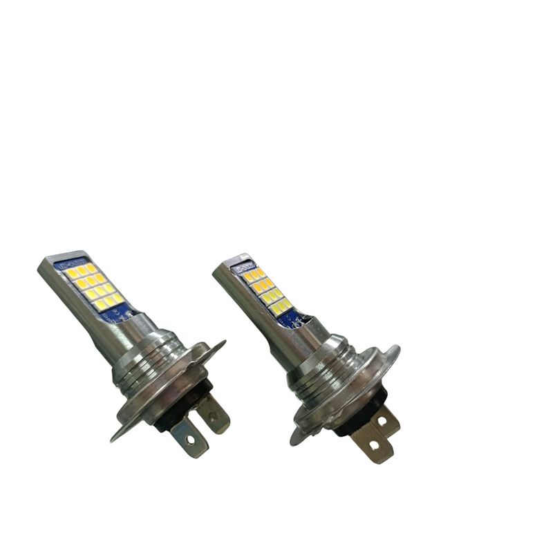 GENERICO - Par de ampolletas Led  Modelo h7 2 colores amarillo blanco