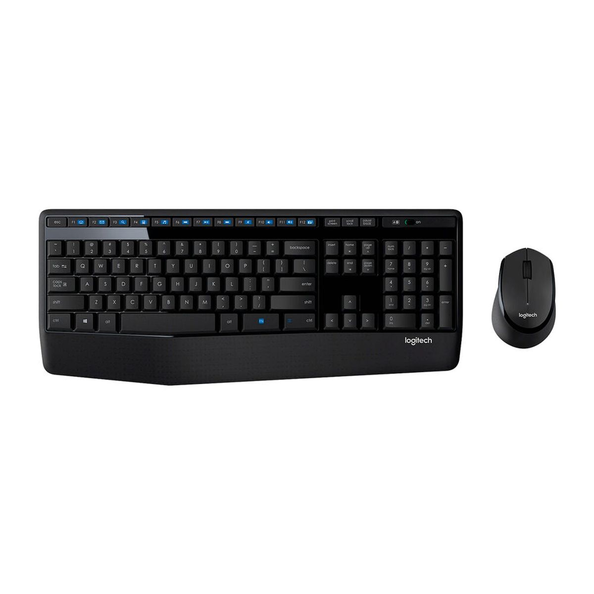 LOGITECH - Kit Teclado y Mouse Logitech Comfort MK345 Negro