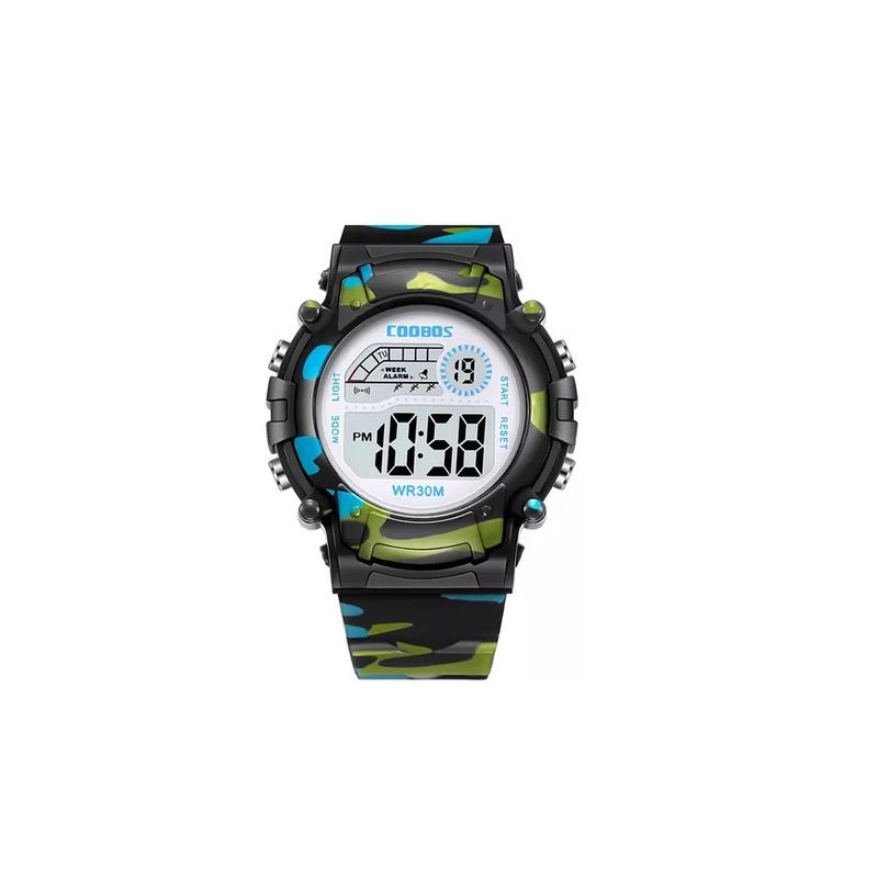 GENERICO - Reloj Deportivo Digital Para Niño Militar Antigolpes