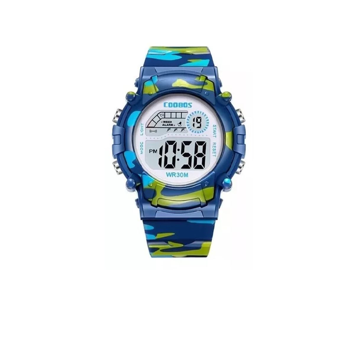 GENERICO - Reloj Deportivo Digital Para Niño Militar Antigolpes