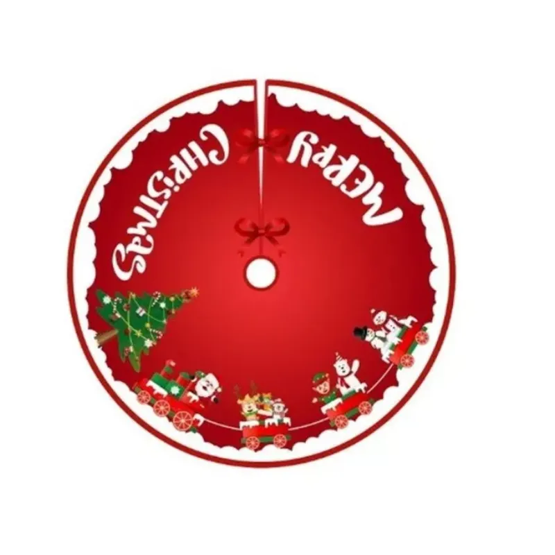 GENERICO - Faldón Pie De Árbol Navidad 90cm - Trencito