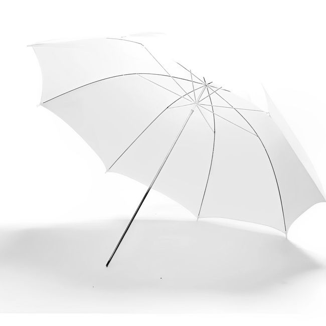GENERICO - Paragua Difusor Blanco Translúcido 105 cm: La Magia de la Luz Suave