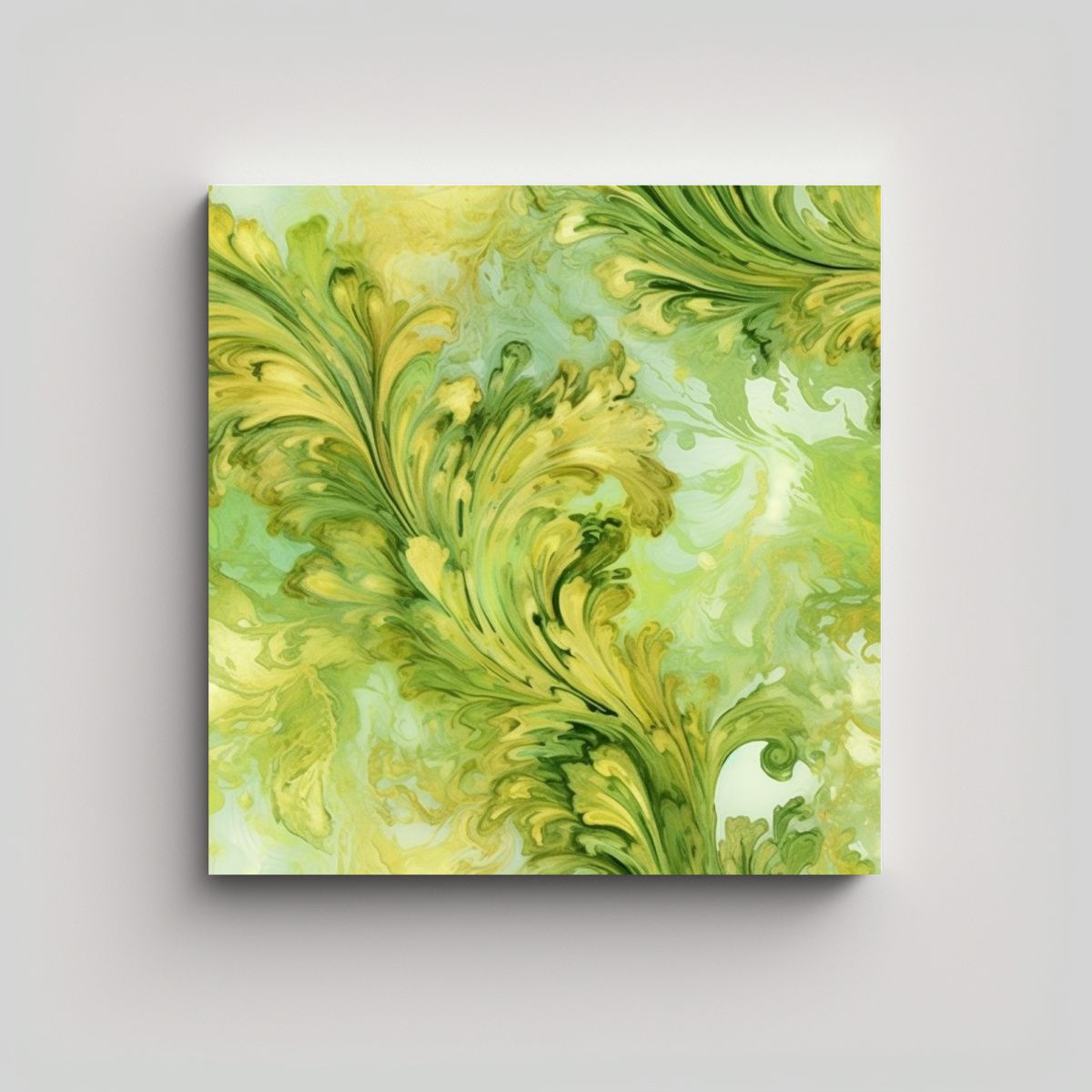 GENERICO - Pintura Grande En Azulejo Estilo Decorativo Lima 50x50 Cm