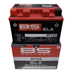 GENERICO - Batería Moto BT12A SLA BS BATTERY