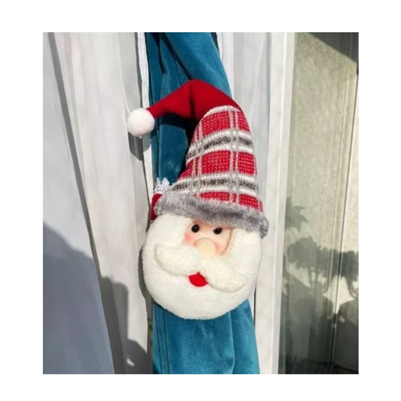 GENERICO - Adornos De Navidad - Viejo Pascuero - Sujeta Cortina