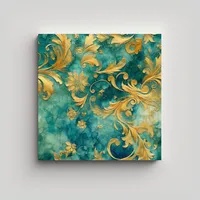 Pintura En Azulejo Estilo Decorativo Para Comedor 50x50 Cm