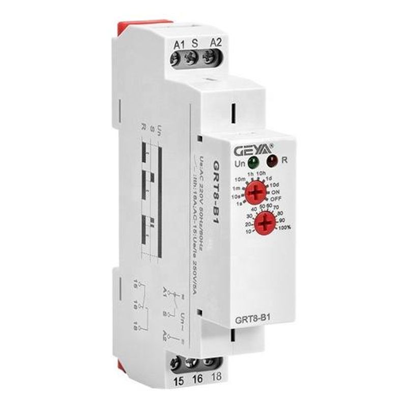 GENERICO - Relé Temporizador OFF Delay 220V para Desconexión Controlada