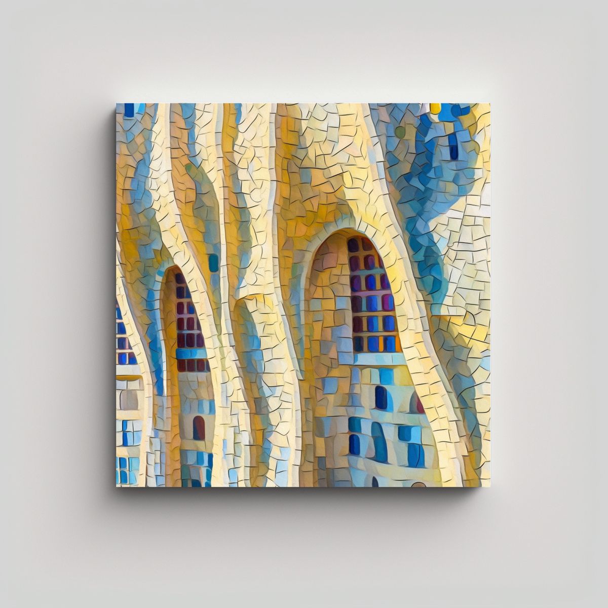 GENERICO - Cuadro Espectacular Inspirado En El Estilo De 50x50 Cm