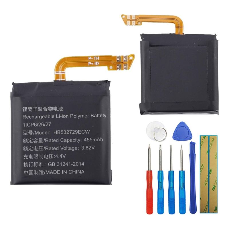 GENERICO - Bateria Nueva Para Huawei Watch Gt2 Pro 46mm 455mah
