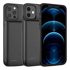 GENERICO - Carcasa Funda Batería Externa Para iPhone 12 12 Pro 6800mah