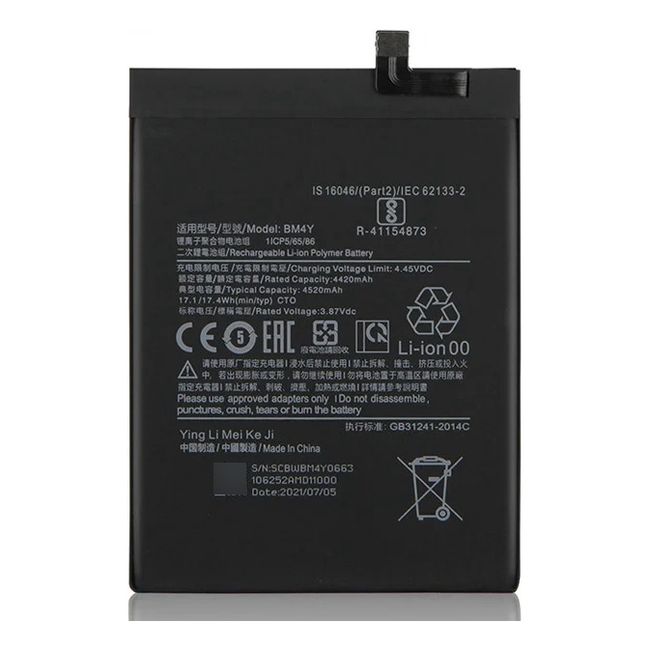 GENERICO - Batería bm4y Para Xiaomi Poco F3 Redmi K40 Pro K40 Pro+