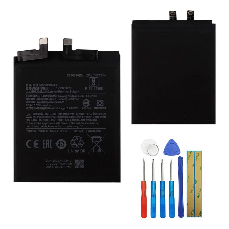 GENERICO - Batería Nueva Bm4x Para Xiaomi Mi 11 M2011k2g 4600mah