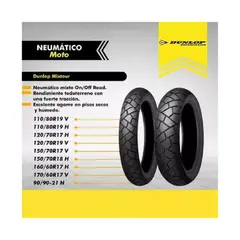 GENERICO - Neumático trasero Dunlop Mixtour