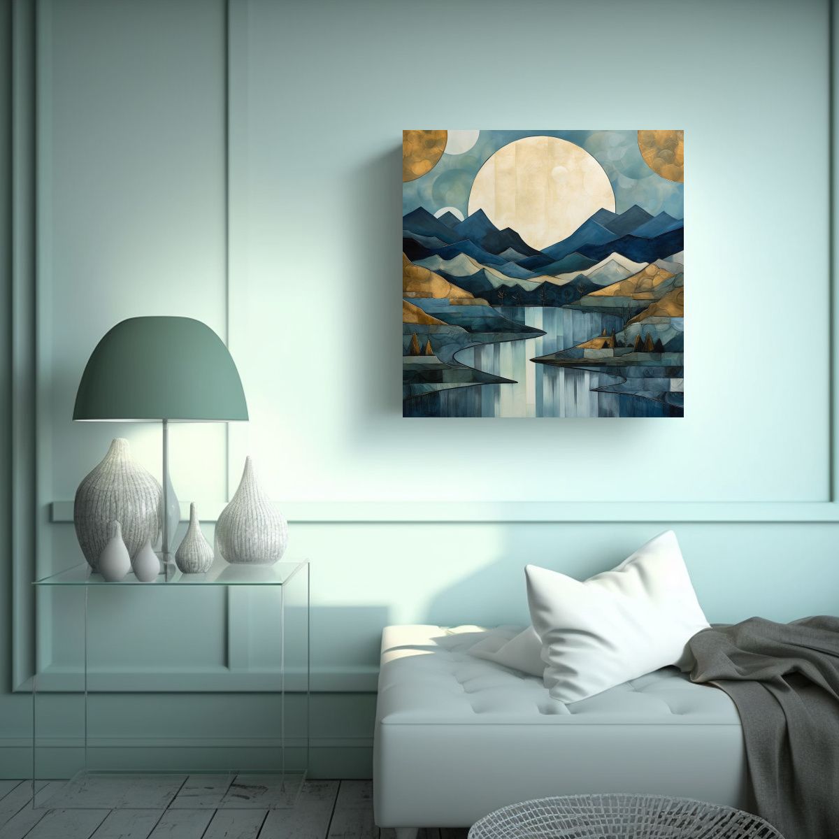 GENERICO - Pinturas Decorativas Arte Forma Armonia Con 50x50 Cm