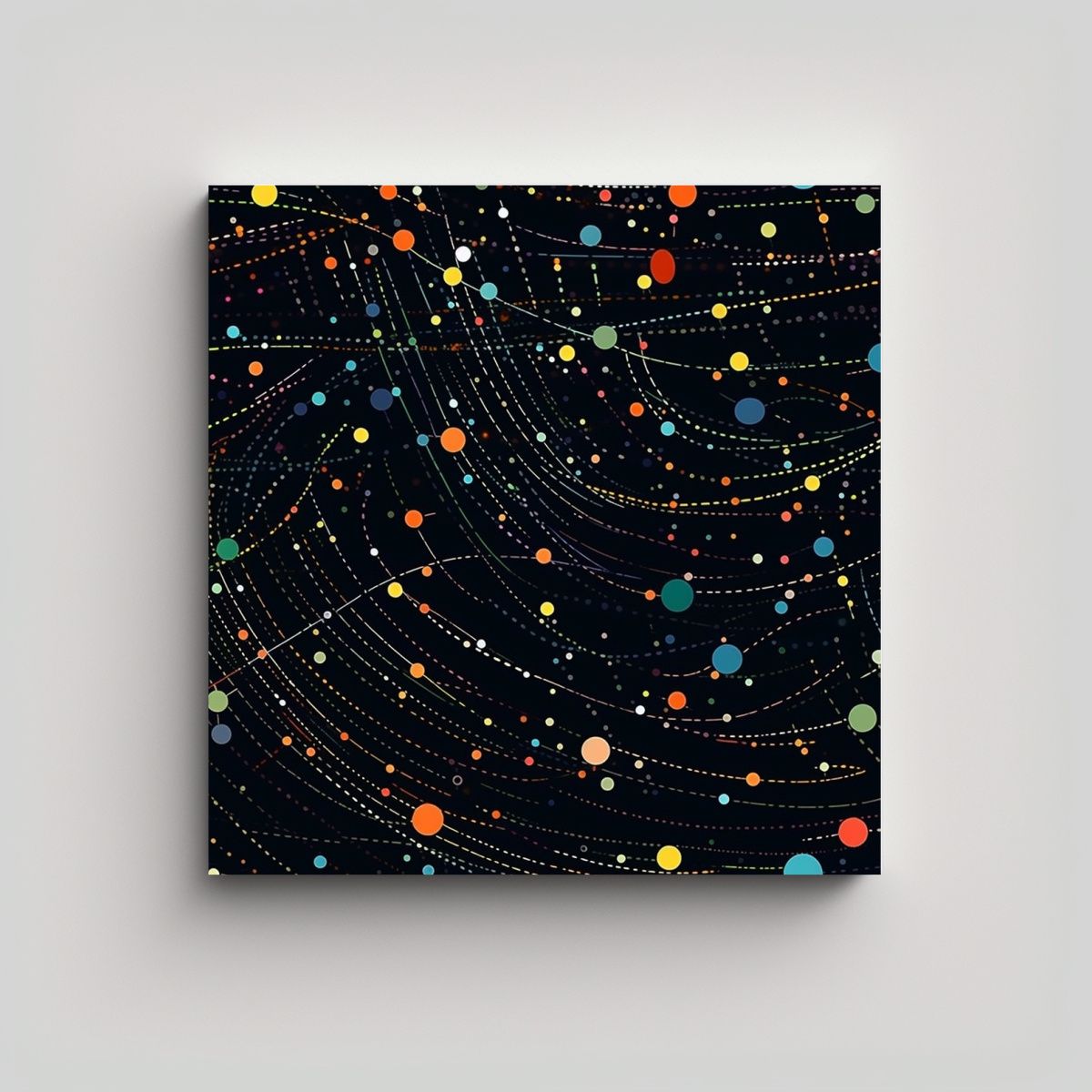 GENERICO - Dibujos Simetría Data Constelaciones Para 80x80 Cm