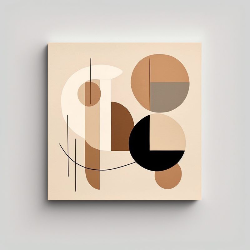GENERICO - Pinturas De Decoración De Acuarela Minimalista Y 50x50 Cm
