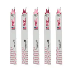 MILWAUKEE - SET 5 HOJAS DE TORCH 10T DE 9" 48-00-5713