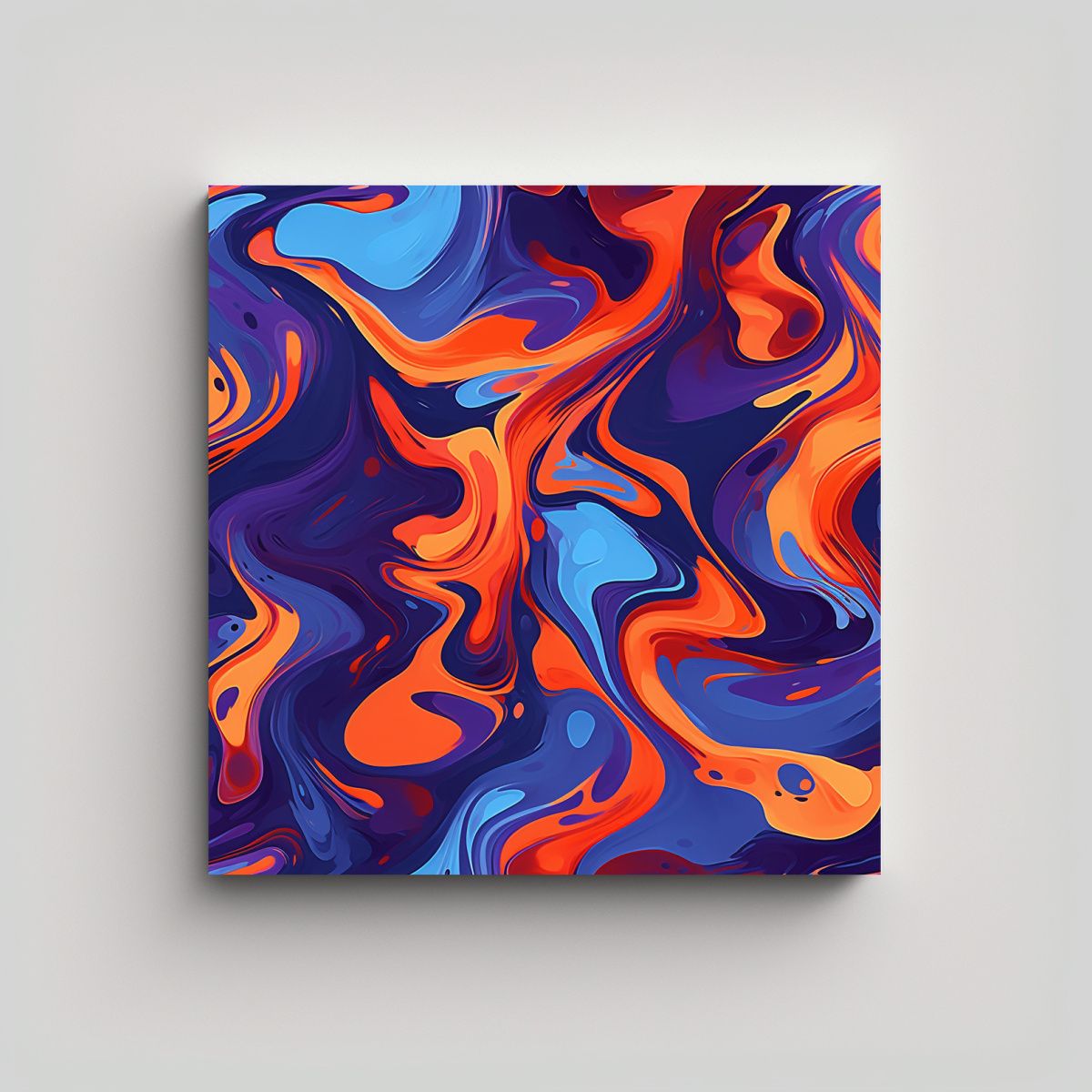 GENERICO - Pinturas Decorativas Actuales En Acuarela Con 90x90 Cm