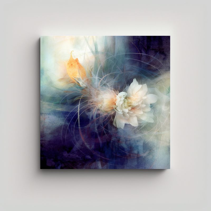 GENERICO - Canva Moderno Alegre: Imagen Abstracta Simbólica 40x40 Cm
