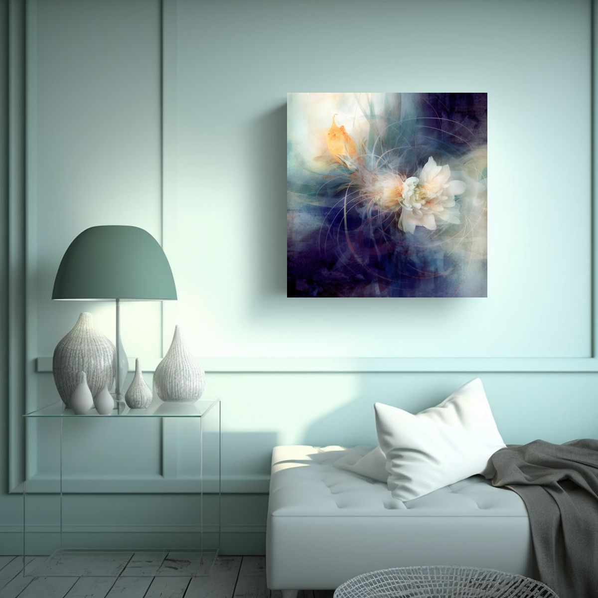 GENERICO - Canva Moderno Alegre: Imagen Abstracta Simbólica 40x40 Cm