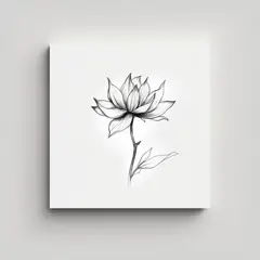 GENERICO - Obra Maestra Line Art Valverde: Inspiración En 30x30 Cm