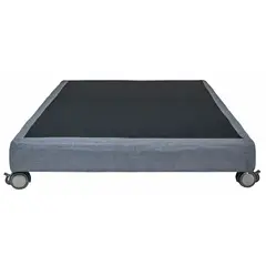 BLOCCARE - Base De Cama 1 Plaza Box 13 cm largo 190 cm con rueda logo