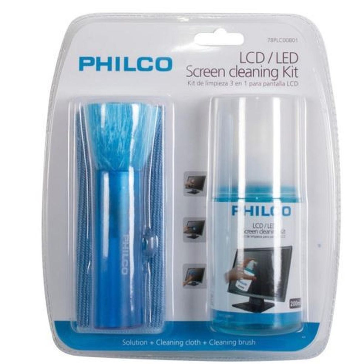 ULTRA - Set de Limpieza Pantalla Philco 3 en 1