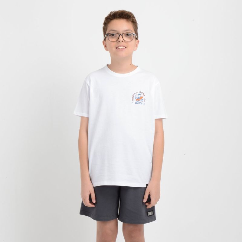 O'NEILL - POLERA MANGA CORTA COOPER BLANCO