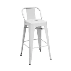 CORI CORI - Taburete Tolix 64cms BLANCO