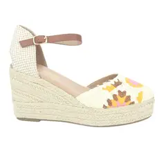 CHALADA - Zapato Mujer Beige Plataforma Penny-1