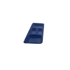 GENERICO - Bandeja Rectangular Azul 2pcs 35x18cm