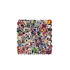 GENERICO - Pegatinas Marvel 100 Unidades Coleccionables