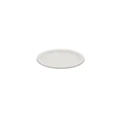GENERICO - Bandeja Plástica Ovalada Blanco 5pcs