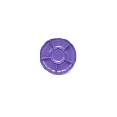 GENERICO - Bandeja Morada Tipo Flor 3pcs 30cm