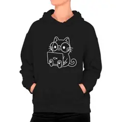 MARITEX - Poleron Gatito Teletrabajo Gato Trabajo Remoto Moda Mujer