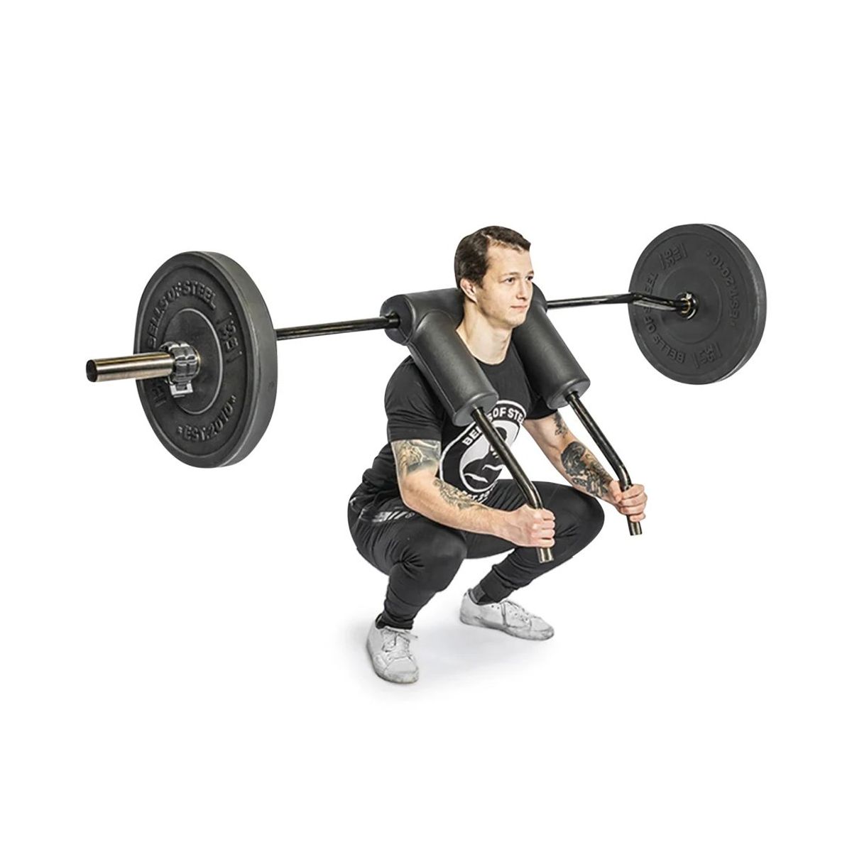 SDFIT - Barra olímpica de sentadillas Squat Deluxe - SS4R