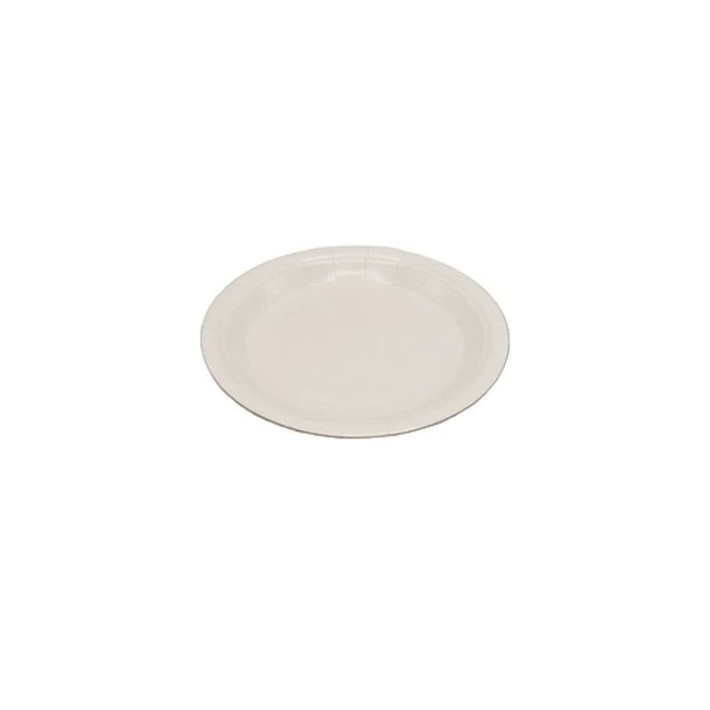 GENERICO - Platos blancos 10pcs 18cm