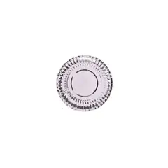 GENERICO - Bandeja Plateada 18cm 10pcs