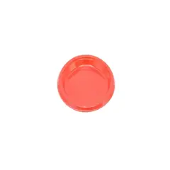 GENERICO - Plato Plastico Redondo 18cm rojo