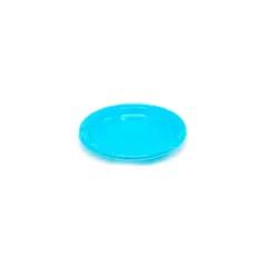 GENERICO - Plato Plastico Redondo 23cm Celeste