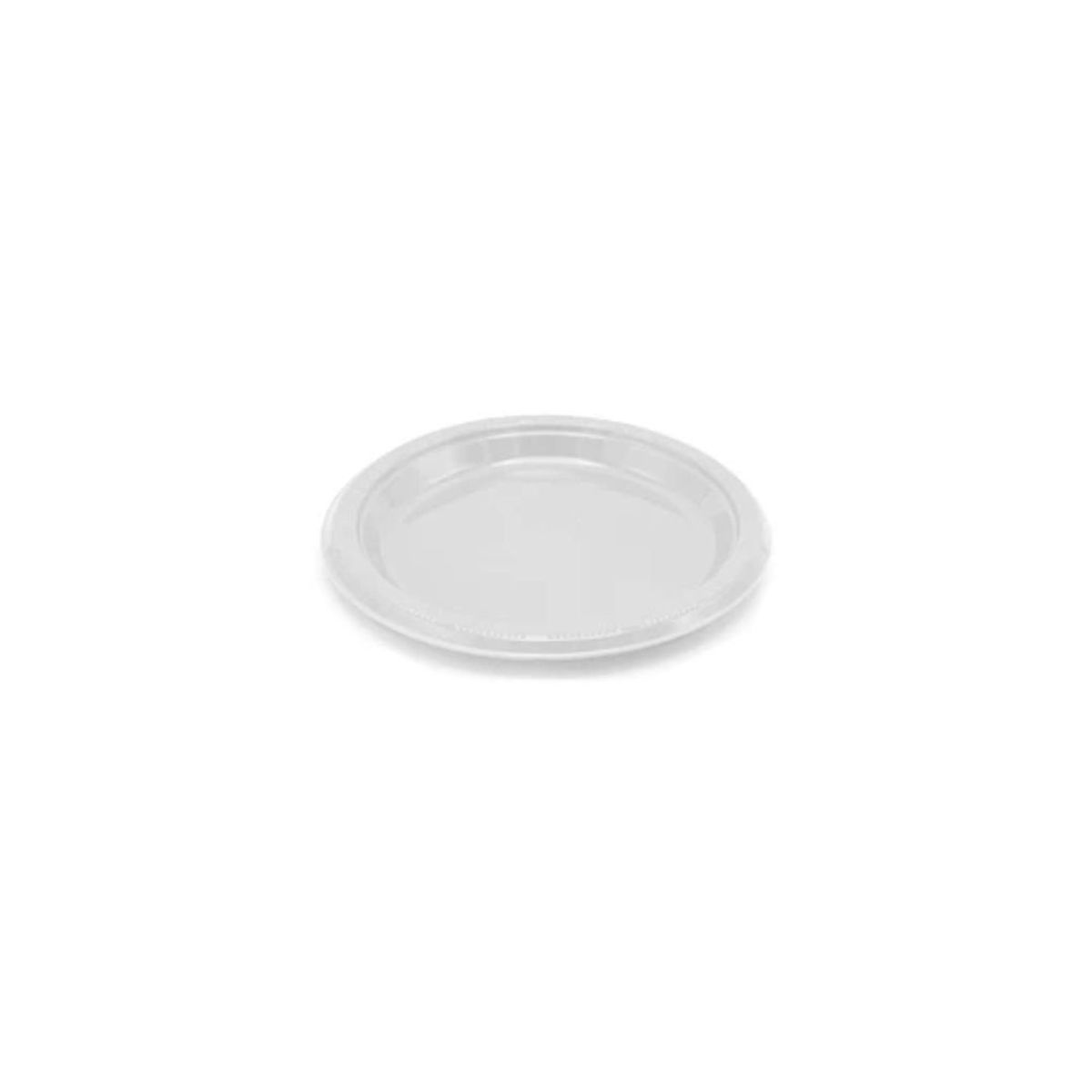GENERICO - Plato Plastico Redondo 23cm Blanco
