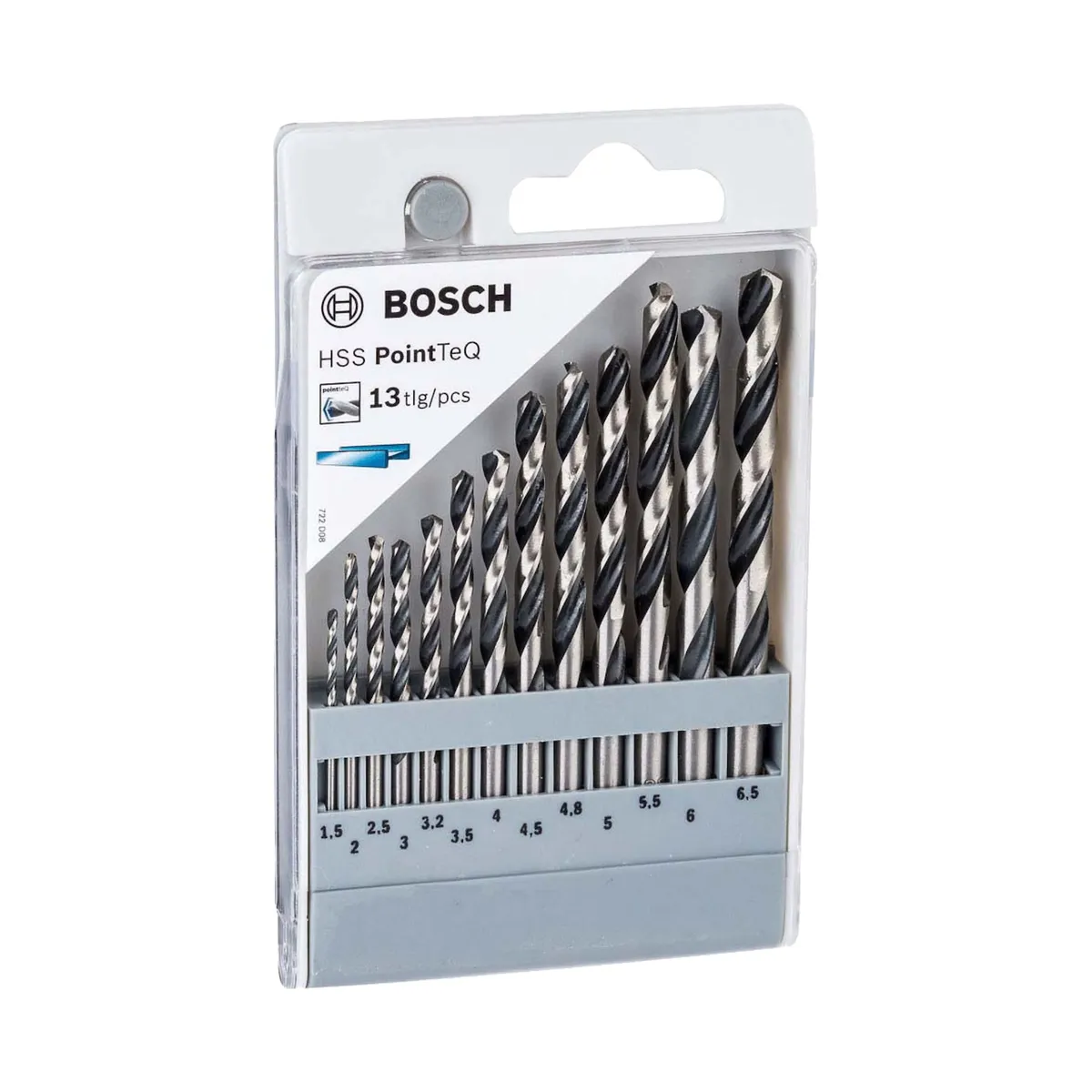 BOSCH - Broca Mecha Metal 13 Piezas HSSPOINTTEQ Bosch