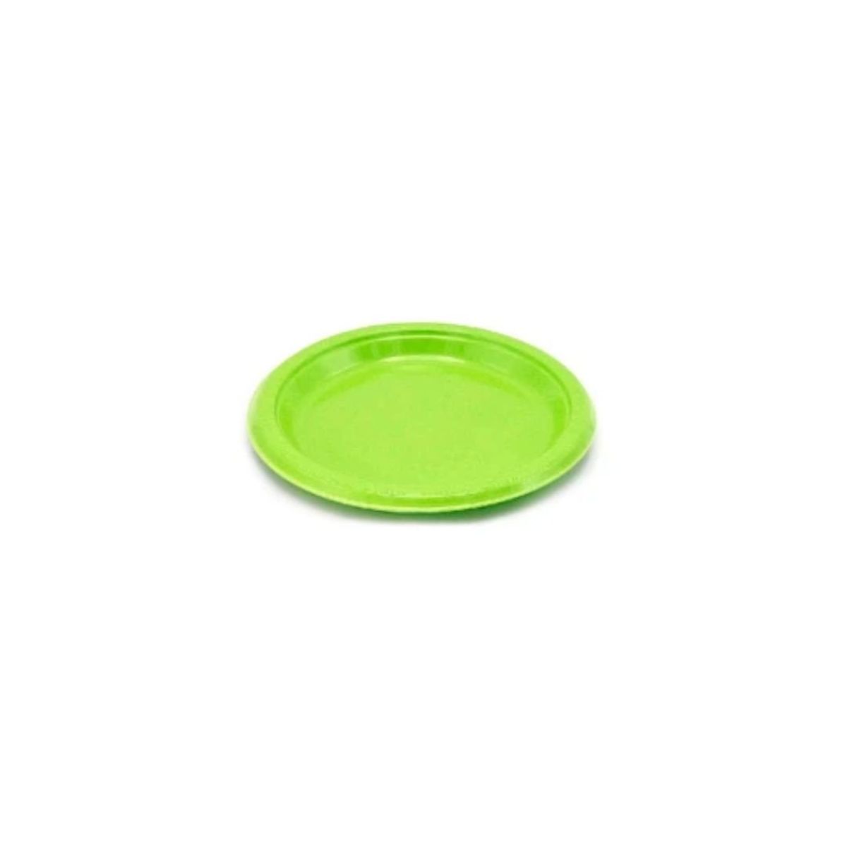 GENERICO - Plato Plastico Redondo 23cm Verde
