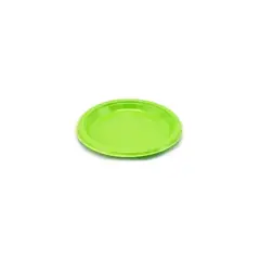 GENERICO - Plato Plastico Redondo 23cm Verde