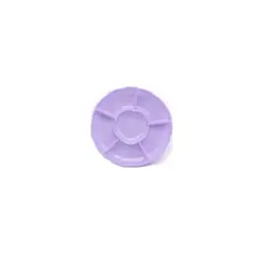 GENERICO - Bandeja Lila Tipo Flor 3pcs 30cm