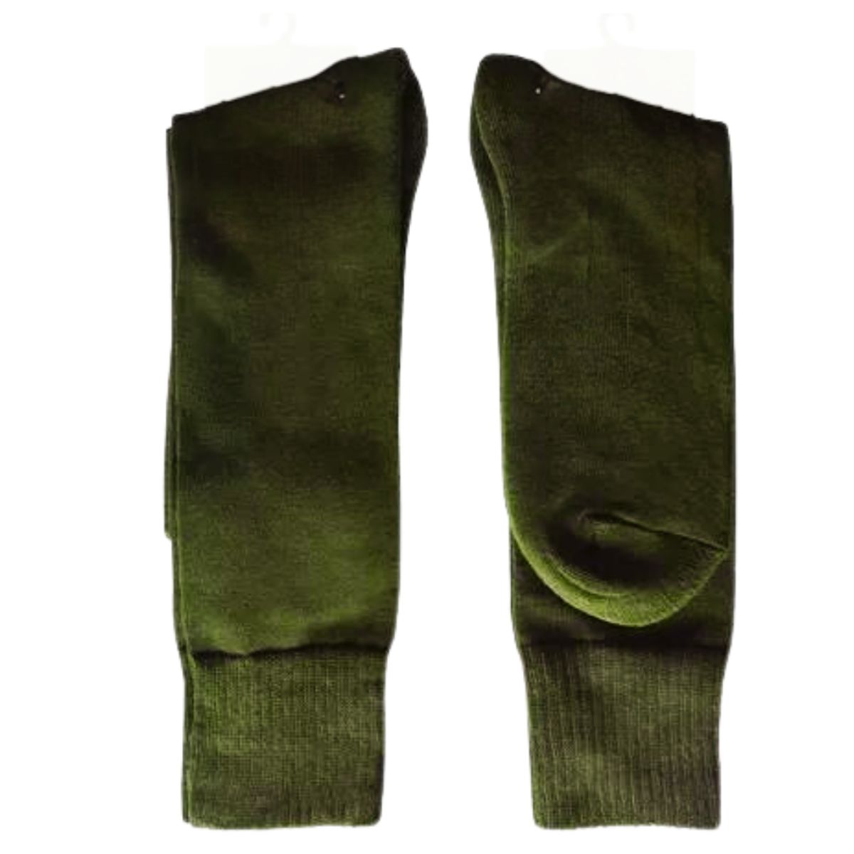 UTILISIMO - Pack 12 Calcetines Carabinero Verde Militar Algodón