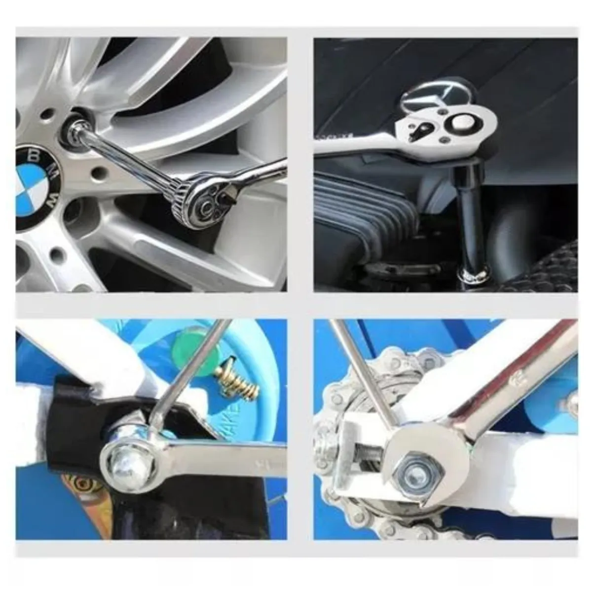 LINE - Caja De Herramientas Dados Y Llaves 216 Piezas