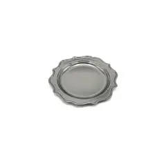 GENERICO - Plato Grande Plata 26cm 3pcs