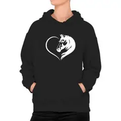 MARITEX - Poleron Caballo Love Heart  Horse Lover Moda Mujer